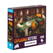Exploding Kittens Puzzle Cats Playing Craps 1000pc Jigsaw Puzzle