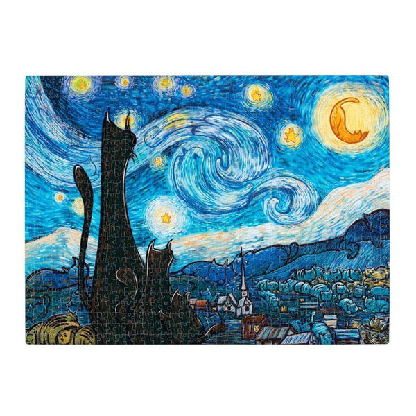 Exploding Kittens Puzzle Mrowwwy Night 1000pc Jigsaw Puzzle – Metro Hobbies