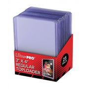Ultra Pro Toploader 3 x 4 inch 25pt Regular Clear