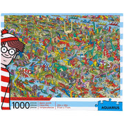 Aquarius Puzzle Wheres Waldo Dinosaurs Puzzle 1000pc