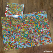 Aquarius Puzzle Wheres Waldo Dinosaurs 1000pc Jigsaw Puzzle