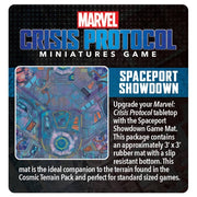 Marvel Crisis Protocol Spaceport Showdown Game Mat