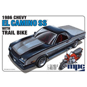 MPC 888 1/25 1986 El Camino SS with Bike 849398021880