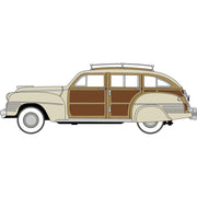 Oxford 87CB42003 HO Chrysler Town and Country Woody Wagon 1942 Catalina Tan