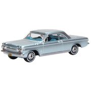 Oxford 87CH63001 1/87 Chevrolet Corvair Coupe 1963 Satin Silver