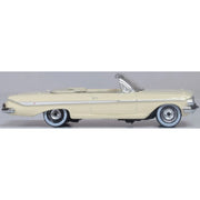 Oxford 87CI61005 HO Almond Beige White Chevrolet Impala 1961