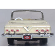 Oxford 87CI61005 HO Almond Beige White Chevrolet Impala 1961