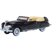 Oxford 87LC41006 1/87 Lincoln Continental 1941 Black and Tan