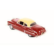 Oxford 87OR50001 1/87 Oldsmobile Rocket 88 Coupe 1950 Chariot Red/Canto Cream