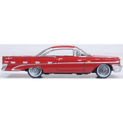 Oxford 87PB59005 HO 1/87 Pontiac Bonneville Mandalay Red Coupe 1959