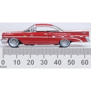 Oxford 87PB59005 HO 1/87 Pontiac Bonneville Mandalay Red Coupe 1959
