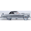 Oxford 87TH56007 HO 1/87 Ford Thunderbird 1956 Gray Metallic and Raven Black
