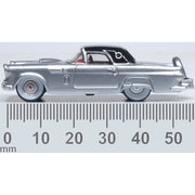 Oxford 87TH56007 HO 1/87 Ford Thunderbird 1956 Gray Metallic and Raven Black