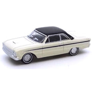 Road Ragers 1/87 1964 XM Falcon Coupe Alpine White with Onyx Black Roof