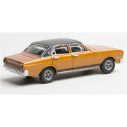 Road Ragers 1/87 1968 XT Falcon GT Gold with Black Vinyl Roof