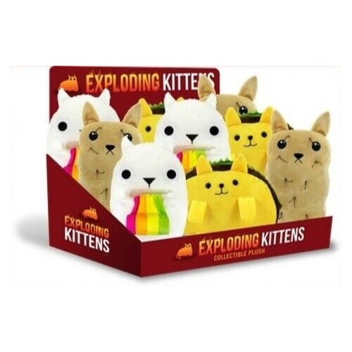 Exploding Kittens Collectible Plush Assorted – Metro Hobbies
