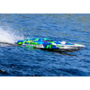 Traxxas 57076-4 Spartan 36in Brushless Muscleboat 1/10 Electric RC Boat Green