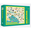 HarperCollins Melbourne Map Hardie Grant 500pc Jigsaw Puzzle