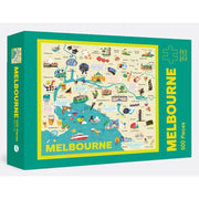 HarperCollins Melbourne Map Hardie Grant 500pc Jigsaw Puzzle