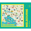 HarperCollins Melbourne Map Hardie Grant 500pc Jigsaw Puzzle