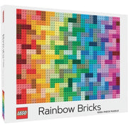 Lego Rainbow Bricks 1000pc Jigsaw Puzzle