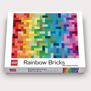 Lego Rainbow Bricks 1000pc Jigsaw Puzzle