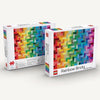 Lego Rainbow Bricks 1000pc Jigsaw Puzzle