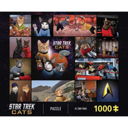 HarperCollins Star Trek Cats 1000pc Jigsaw Puzzle