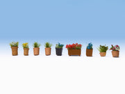Noch 14031 HO Flowers in Pots Laser Cut Minis