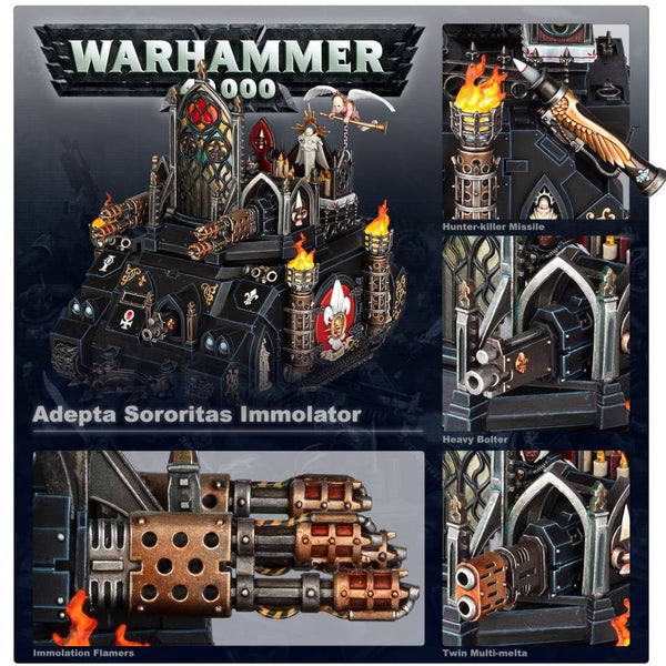 Warhammer 40000 - Adepta Sororitas - Immolator – Legacy Distribution - Foto 9