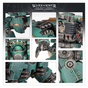Warhammer The Horus Heresy Legiones Astartes Leviathan Siege Dreadnought with Claw and Drill Weapons