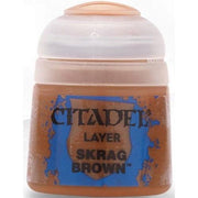 Citadel Layer Skrag Brown 22-40 Acrylic Paint 12ml