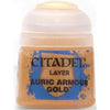 Citadel Layer Auric Armour Gold 22-62 Acrylic Paint 12ml