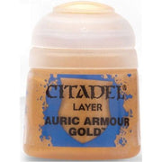 Citadel Layer Auric Armour Gold 22-62 Acrylic Paint 12ml