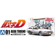 Aoshima A000896 1/32 AE86 Trueno Takumi Fujiwara Toyota Initial D