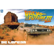 Aoshima 1/24 BttF Delorean From Pt.3 & Rail Ver.