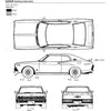 Aoshima A004275 1/24 Laurel HT 2000 SGX Nissan
