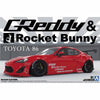 Aoshima 1/24 Toyota 86 Rocket Bunny Enkei Ver.