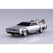 Aoshima A005476 1/43 Back To The Future Pullback Delorean From Part 2