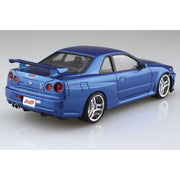 Aoshima A005733 1/24 Hosino Kozo BNR34 Skyline GT-R