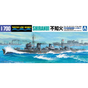 Aoshima A005790 1/700 I.J.N. Destroyer Shiranui
