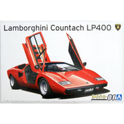 Aoshima 5804 1/24 Lamborghini Countach LP400 1974