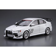 Aoshima A005897 1/24 Mitsubishi Lancer Evolution X C-West CZ4A 2007