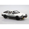 Aoshima A005954 1/24 Takumi Fujiwara AE86 Trueno Project D with Driver Figure