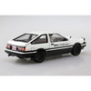 Aoshima A005954 1/24 Takumi Fujiwara AE86 Trueno Project D with Driver Figure