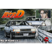 Aoshima A005965 1/24 Initial D Fakiyama Wataru AE86 Levin Toyota