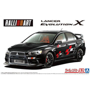 Aoshima A005987 1/24 Ralliart CZ4A Lancer Evolution X 2007 Mitsubishi