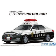 Aoshima A005999 1/24 Toyota GRS210 Crown Patrol Car for Patrol 2016