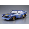 Aoshima A006104 1/24 Nissan KPGC110 Skyline 2000 GTR Racing #73