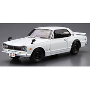 Aoshima A006106 1/24 Nissan KPGC10 Skyline HT2000GT-R 1971